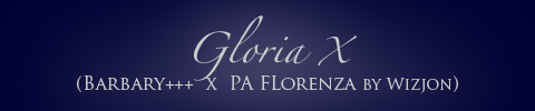 Gloria X (Barbary x PA Florenza by Wizjon)