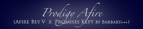 Prodigy Afire (Afire Bey V x Promises Kept by Barbary)